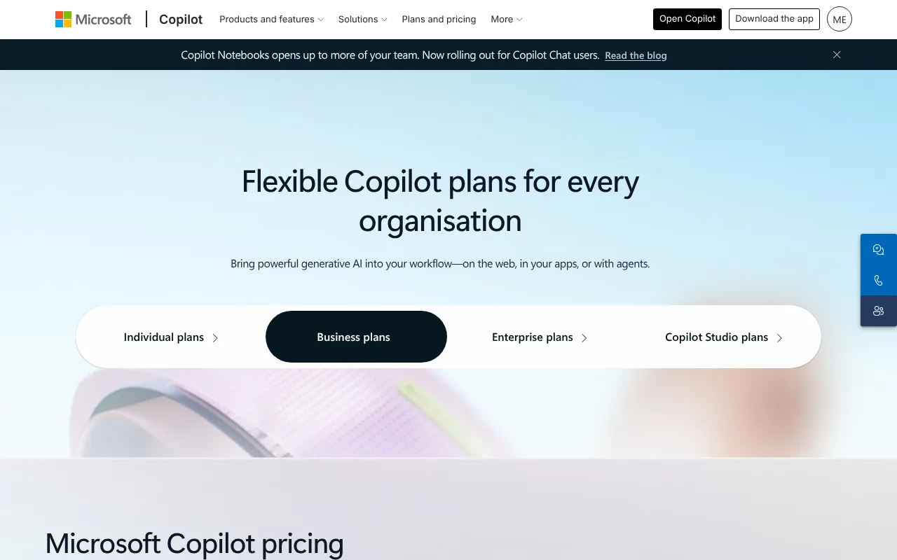 Microsoft 365 Copilot UK pricing in pounds, the licence Copilot Autopilot needs